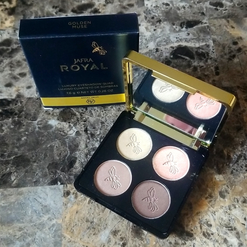 Jafra Royal Luxury Eyeshadow Quad Golden Muse